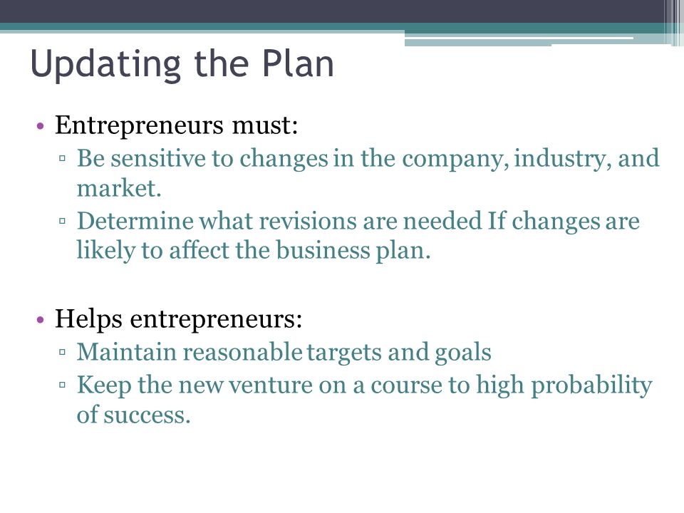 the business plan creating and starting the venture pdf
